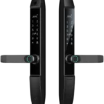 Double Sided Fingerprint Smart Lock with Tuya WiFi and keypad access