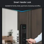 X1 Smart Lock – Installed Smart Door Lock with Fingerprint Handle